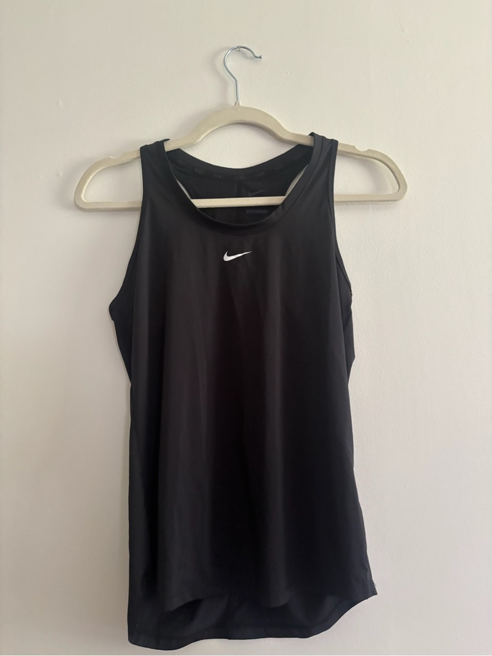 Nike Black Dri-FIT Slim Racerback Tank